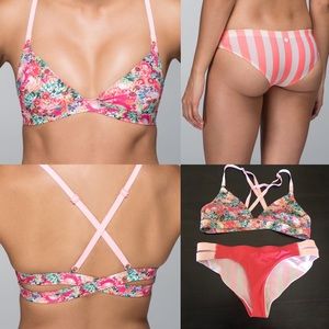 Reversible Lululemon Shanti Surf Flowabunga Set